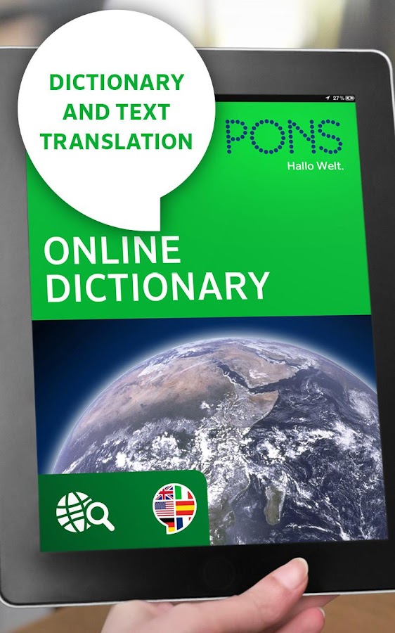 PONS Online Dictionary Android Apps on Google Play