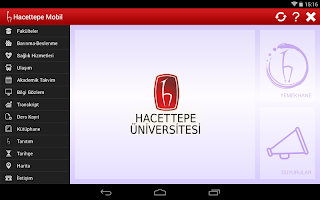 Captura de pantalla de hacettepe mobil APK #9