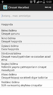 Free Download Cinayət Məcəlləsi APK