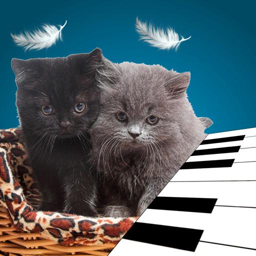 3D Naughty Kitten Cat Piano LOGO-APP點子