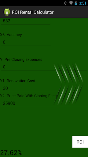 ROI Rental Calculator