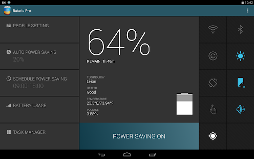 Bataria Pro - Battery Saver - screenshot thumbnail