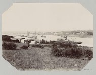 Gezicht op Oos-Londen met de Buffalo River te Zuid-Afrika