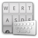 ClearkeySilver keyboard skin logo