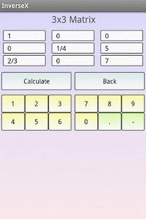 Free Download Matrix Inversion Calculator APK