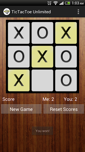 Tic Tac Toe Unlimited with AI