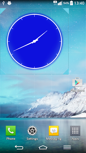 Night Analog Clock