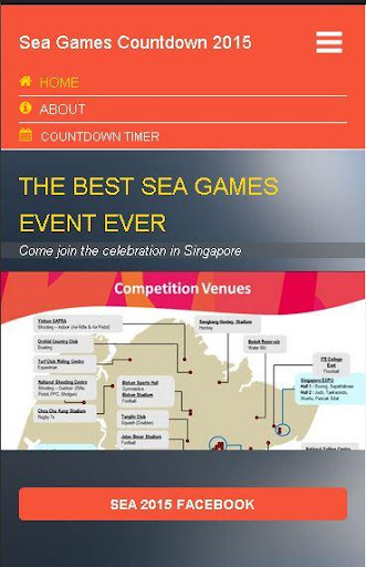 SEA games 2015 Countdown