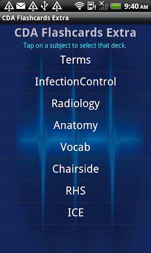 CDA Flashcards Extra