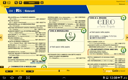 PagineGialle e-book Screenshots 3