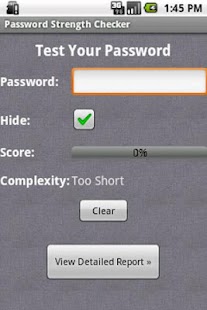 Password Strength Checker Screenshots 1