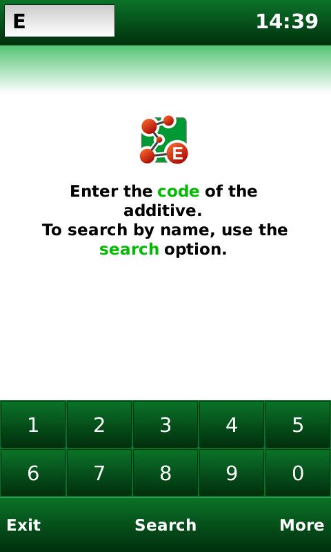 E-Codes: Food Additives Screen 1