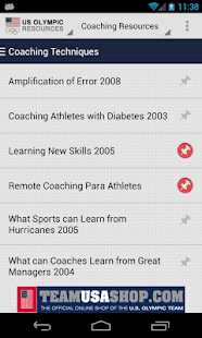 Team USA Mobile Coach Screenshots 4