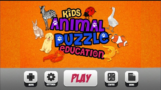 Kids Animal Letter Puzzle