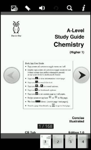 Android application A-Level Guide Chemistry H1 screenshort