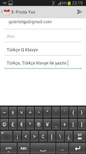 Türkçe Q Klavye - screenshot thumbnail