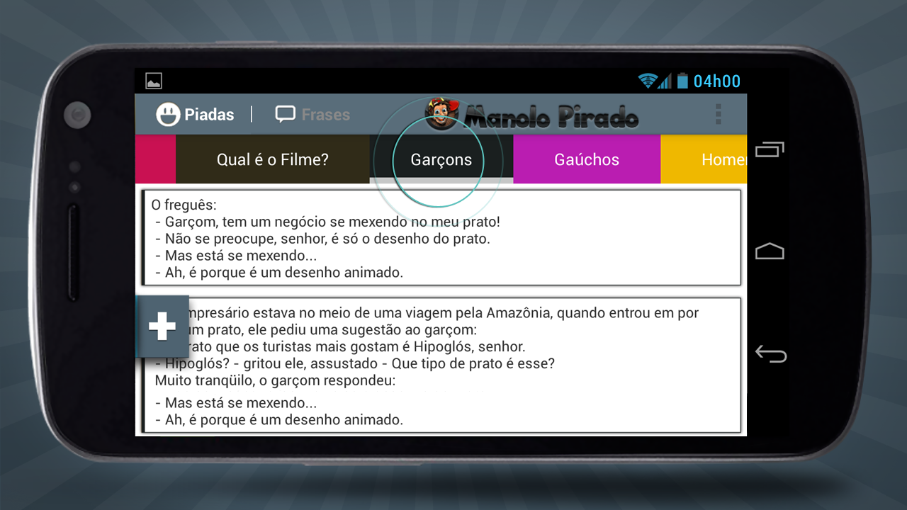 Manolo Pirado Piadas e Frases screenshot
