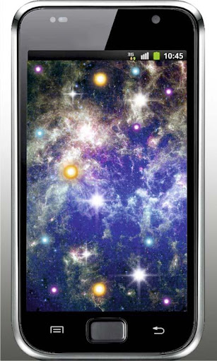 Space Storm HD live wallpaper