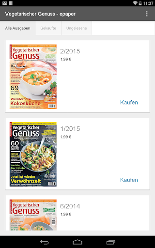 Vegetarischer Genuss - epaper