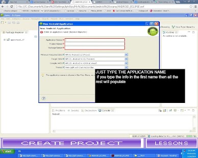 Android Eclipse Live Tutorial Screenshots 1