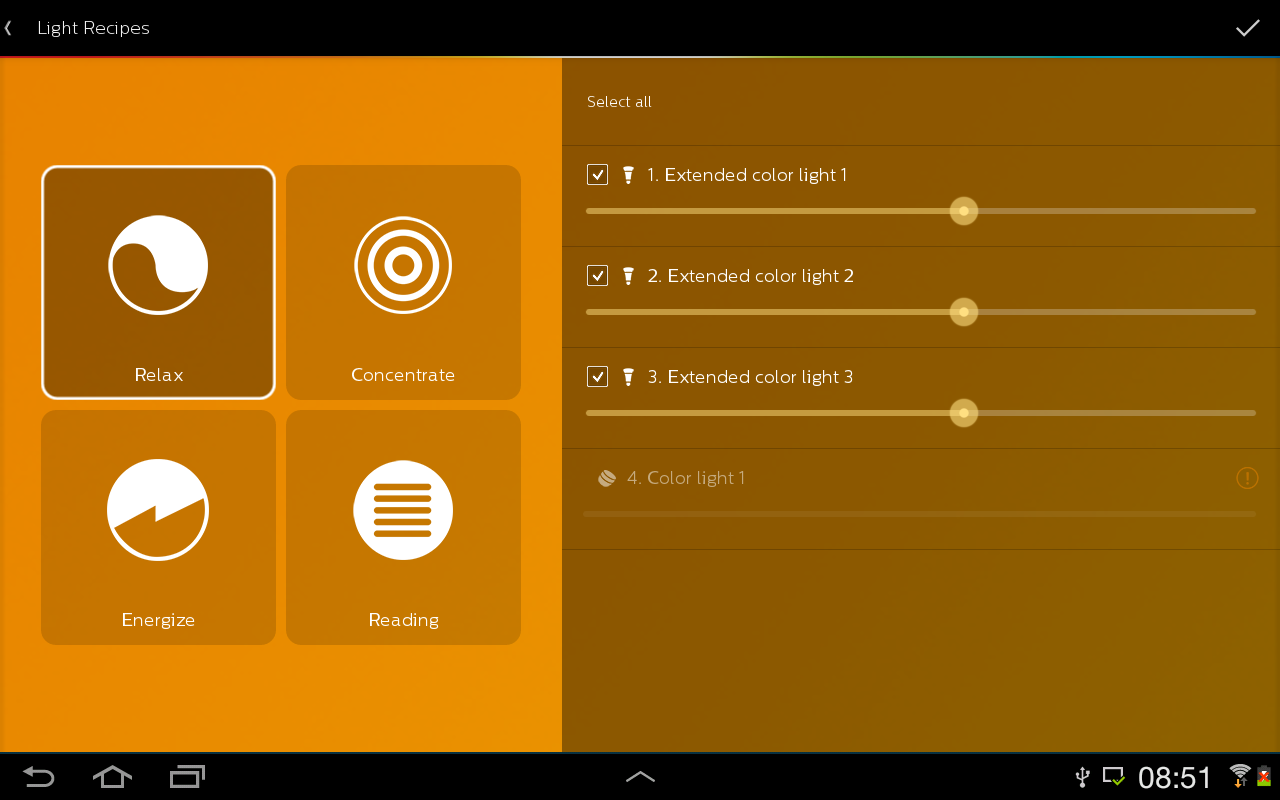   Philips Hue gen 1: captura de tela 