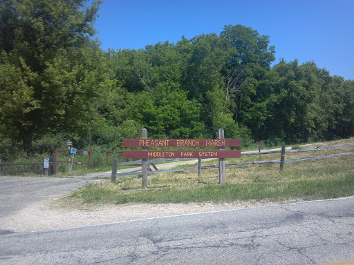 Pheasant Branch Marsh West Sign