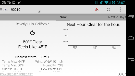 Arcus: Hyper Local Weather - screenshot thumbnail