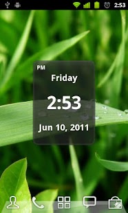 Simple Digital Clock widget