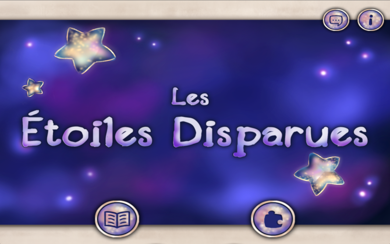 Android application The Missing Stars screenshort