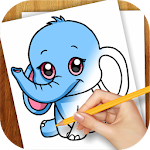 Cover Image of Descargar Learn to Draw Anime Animals 1.05 APK