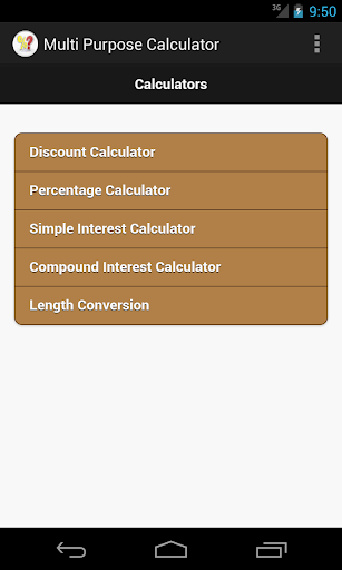 Multi Purpose Calculator