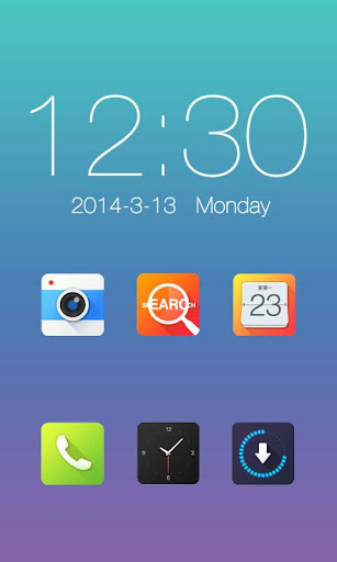 Color_Turbo launcher EX Theme