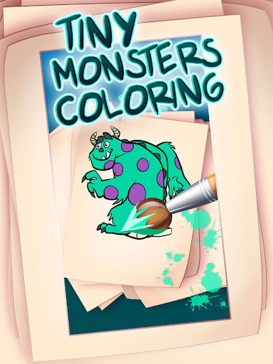 【免費家庭片App】Tiny Monsters Coloring-APP點子