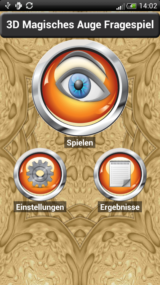Android application 3D Magic Eye Quiz screenshort