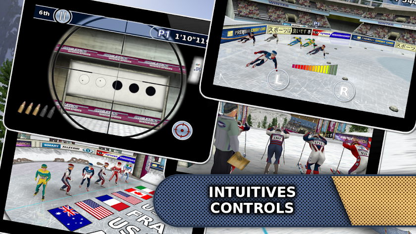 Athletics: Winter Sports Free Screen 2