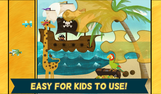 Pirate Preschool Puzzle Game Screenshots 1