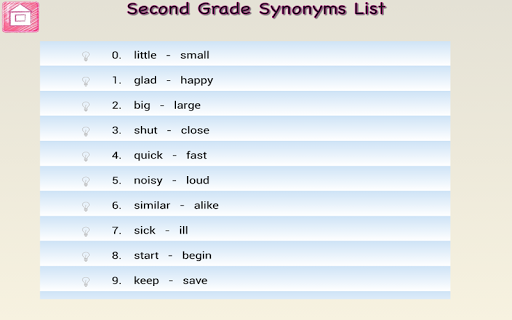 【免費教育App】English 1st 2nd Grade Synonyms-APP點子