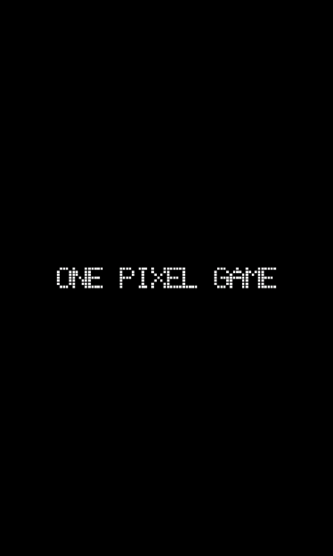    One Pixel Game- screenshot  