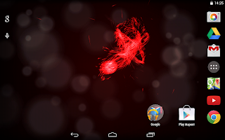 Anteprima screenshot di Energy Flow Lite LiveWallpaper APK #4