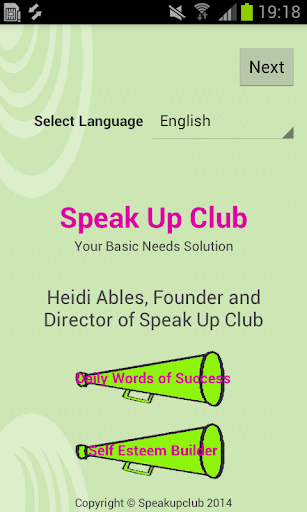 Speak Up Club