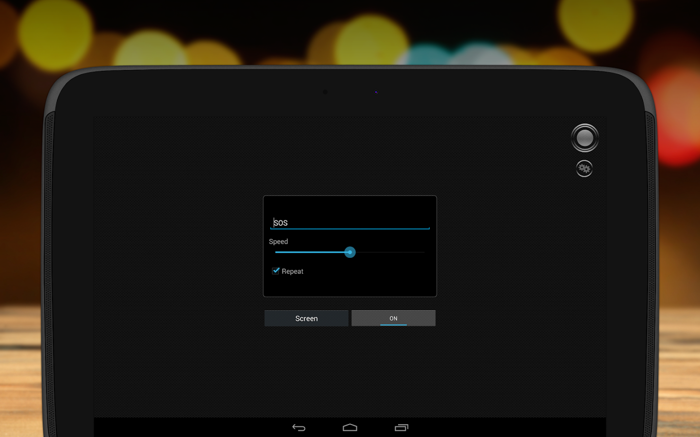 Lanterna - Tiny Flashlight ® - screenshot