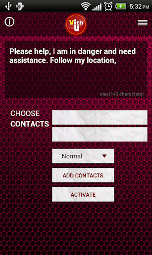 Screenshot #1 of VithU: V Gumrah Initiative / Android