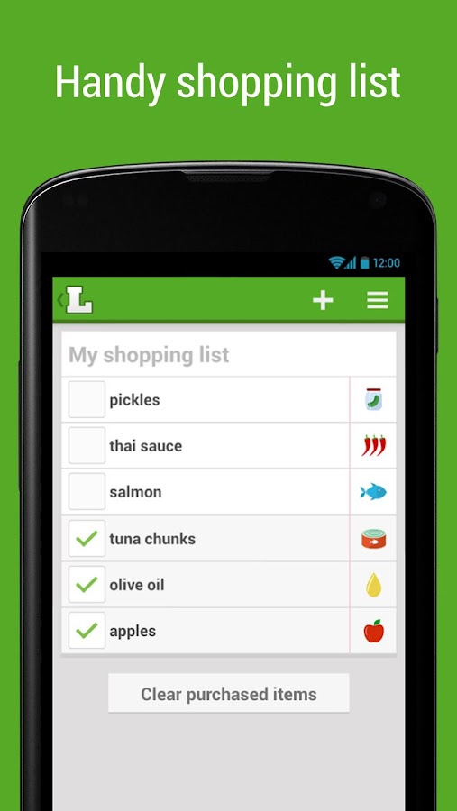 Shopping list - Listonic - Android Apps on Google Play