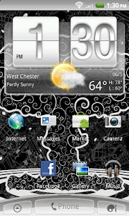 HTC Sense 2.0 Skin- WhiteSense