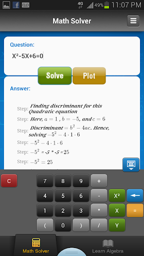 iKaes - Algebra Math Solver