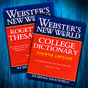 Webster’s Dictionary+Thesaurus logo
