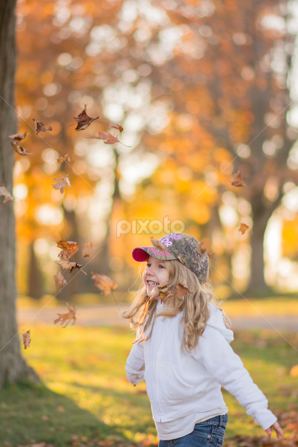 LEAVES! by Marissa Frederick - Babies & Children Children Candids