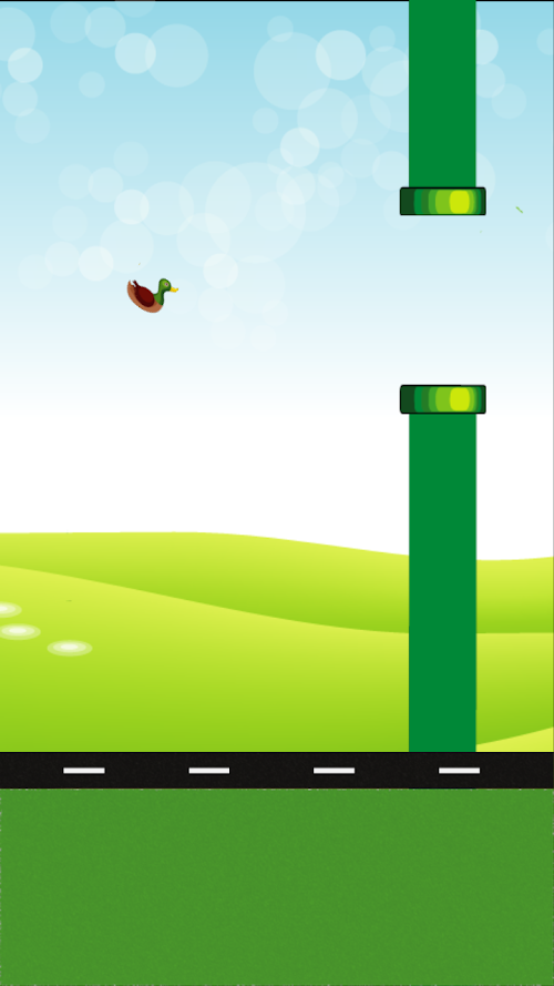 Android application Happy Duck screenshort