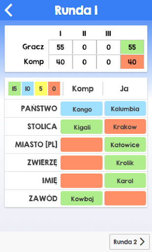 【免費拼字App】Panstwa Miasta: Inteligencja-APP點子