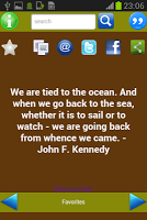 Quotes of Kennedy APK Gambar Screenshot #2